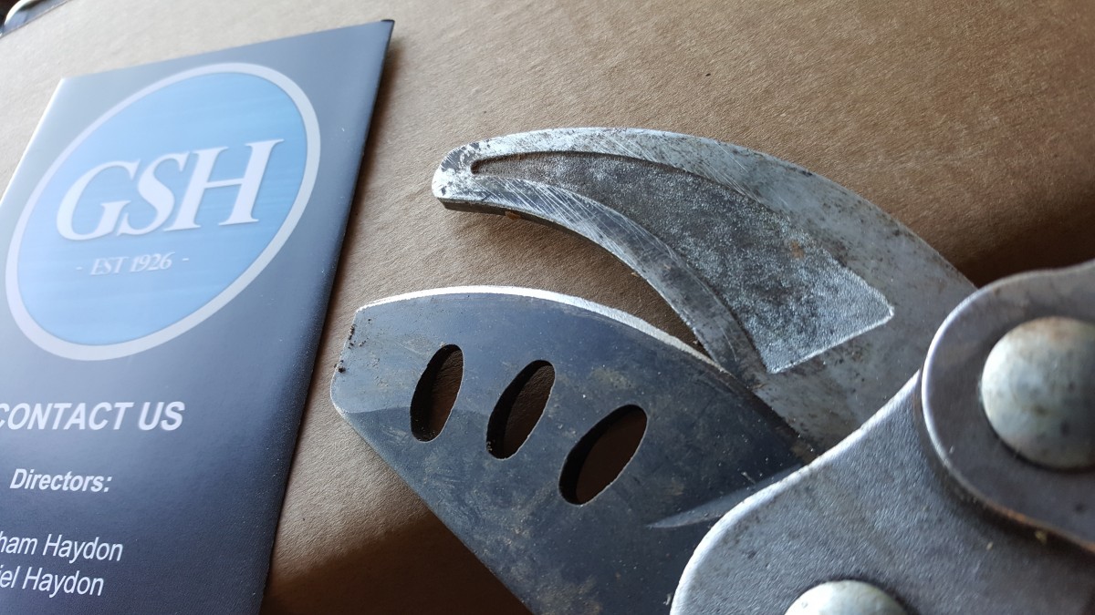Garden Tool Sharpening Service in North Devon